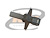 CONECTOR SMA FÊMEA RETO CABO PAINEL CRIMPAGEM RF-174