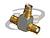 ADAPTADOR IEC 169-13 TIPO 1.6/5.6 (T) TRIPLA FÊMEA