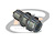 CONECTOR N 50 OHMS FÊMEA RETO PAINEL