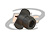 CONECTOR N 50 OHMS FÊMEA RETO PAINEL BASE RETANGULAR