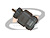 CONECTOR N 50 OHMS FÊMEA RETO CABO PAINEL