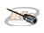 CONECTOR N 50 OHMS FÊMEA RETO PINO LONGO