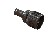 CONECTOR N 50 OHMS MACHO RETO CABO CRIMPAGEM RG-142