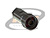 CONECTOR N 50 OHMS MACHO RETO CABO PRENSA CABO RG-213 PINO FÊMEA