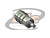 ADAPTADOR DE CONVERSÃO RETO IEC 169-13 MACHO X SMB 50 MACHO