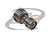 ADAPTADOR DE CONVERSÃO TNC MACHO X UHF MACHO