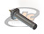 CONECTOR BNC 50 OHMS FÊMEA RETO PAINEL LONGO BASE REDONDA ROSCA E PORCA