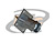 CONECTOR BNC 50 OHMS FÊMEA RETO PAINEL BASE QUADRADA 17,50MM