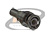 CONECTOR BNC 50 OHMS MACHO RETO CABO CRIMPAGEM RGC-11 PINO SOLTO