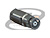 CONECTOR BNC 50 OHMS MACHO RETO CABO PRENSA CABO RG-213 REVERSO