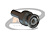 CONECTOR BNC 50 OHMS MACHO RETO CABO CRIMPAGEM RG-223