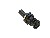 CONECTOR BNC 50 OHMS MACHO RETO CABO PAINEL CRIMPAGEM RG-58 ROSCA TOTAL 2 PORCAS PINO MACHO FIXO