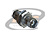 CONECTOR TNC FÊMEA RETO CABO PAINEL PRENSA CABO RGC-58 ROSCA E 2 PORCAS