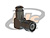 CONECTOR TNC MACHO ANGULAR CABO PRENSA CABO RG-59